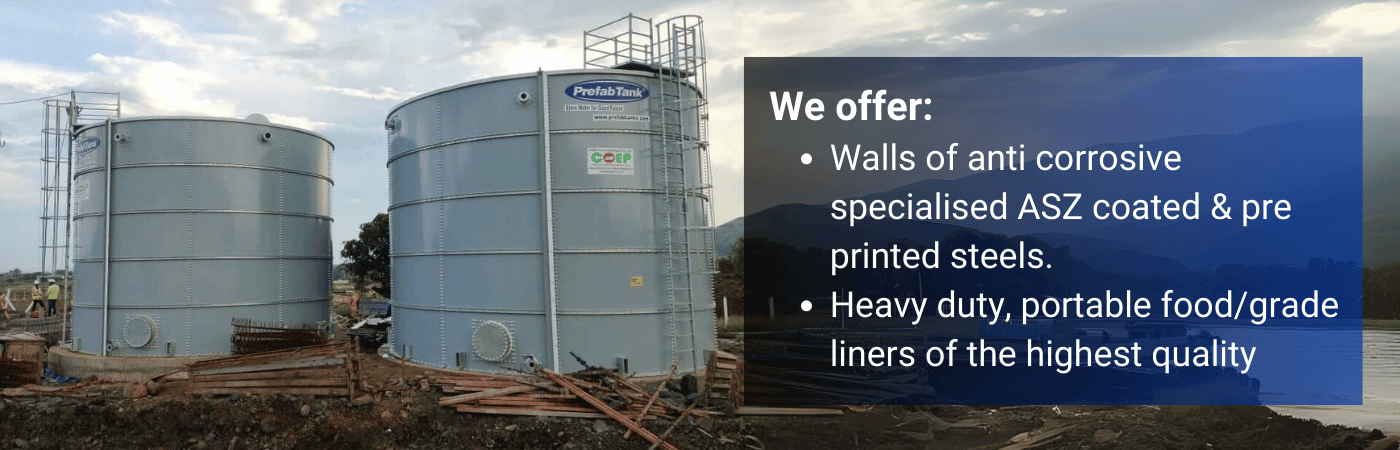 commercial domestic water tanks